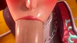 [kpop Demon Hunters] Rumi Sloppy Blowjob 3D Animation