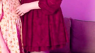 good Morning, Slut", Thick Stepmom Destroys Petite Skinny Stepdaughter's Tight Cunt with Strap-on