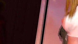 Hot Blonde Fucked in a Bachelorette Party