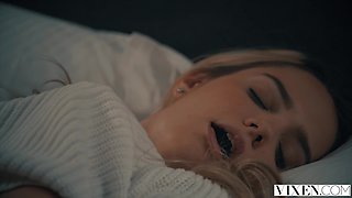 VIXEN Actress Seduced by Horny Couple in Brunette Heat