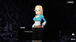 The Legend of the Spirit Orbs - Princess Zelda's Blowjob