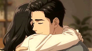 Stepmom feel tired stepson help his for relaxing when dad is out