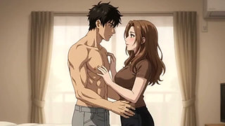 Roommate's Girlfriend Walked In and seduce me to fuck her