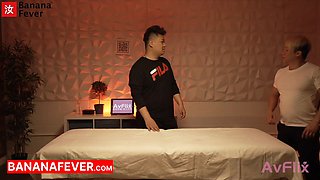 Fat Chinese Massage Therapist Seduces White MILF with Full Service Happy Ending