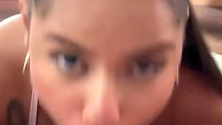 Sizzling Latina Brunette: Deepthroat & Rim Job POV Casting Adventure