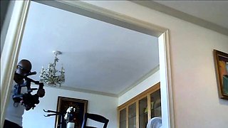 Lesbian interracial ass licking action