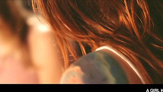 Aislin Delights in Orgasmic European Lesbian Licking