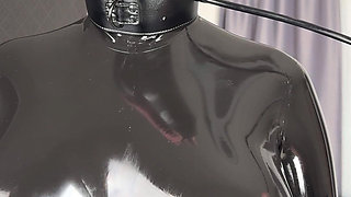 Collared Rubber Doll