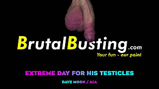Female Power in the Legs! His Testicles Turned to Complete Mush! - Dave Moon - Mia - Bbusting (ballbusting)