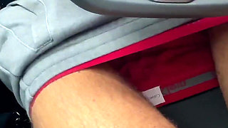 Sloppy Handjob in a Car in Supermarket Parking Lot