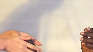 Anal Wife Deepthroat BBC Big Dick in Front of Cock Old Husband Before DP Double Penetration Creampie