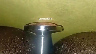 Training My Asshole to Take a Bigger Dick Using My New Butt Plug
