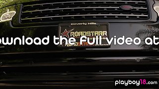 Smoking steamy teenage and GFs get some money