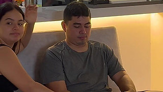 My Shy Stepbrother Used My Hole and Cums on Me While My Stepdads Are in the Kitchen Next Door
