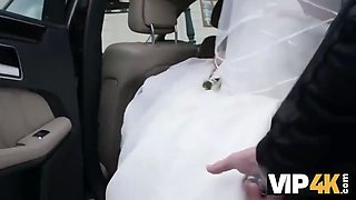 Vip4k. prosperous fellow pays well to screw hot young babe on her wedding day