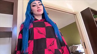 Step Sister Secret Stripper Fucks Brother - Jewelz Blu Big Tits POV - Family Therapy Taboo