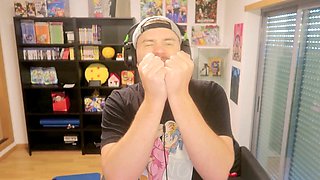 Videl reacts to some steamy manga porn