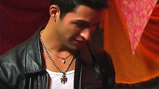 Lusty Latina gets her round ass pounded doggy style