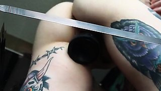 Webcam fun mature brunette with toys cum on cam