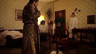 Old fat guy fucking young blonde teen