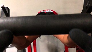Solo amateur jerks dick