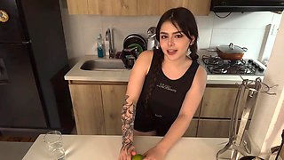 Chubby Teens Bigger Sister Creampied in POV