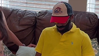 Cheating Asian Wife Visit BBC While Husband at Work