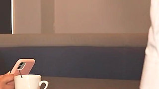 I Seduce My Room Service Man with a Dirty Blowjob and Make Him Fuck My Tight Pussy - Mariana Sandoval