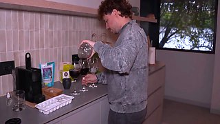 Horny Colombian Woman Hooks Up With Her Husbands Friends - Celeste Albas Gangbang