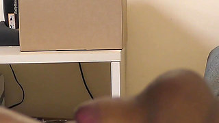 Ebony Slut Throat Fucked and Cum Swallow