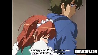 Hentai Sex Cafe - Japanese Anime Waitress Begs for Creampie - English Subtitles