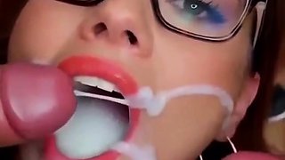 Busty JenKowski bukkake cumslut