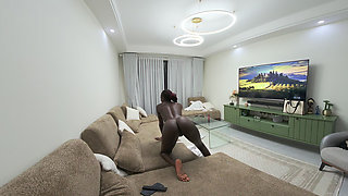 Older White Man Breeds Hot Ebony