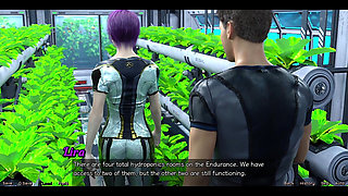 Stranded in Space - Meeting a Shy Emo Girl