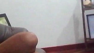 Father in Law's Gigantic Dick Hangs Out Under His Sarom for Step Daughter