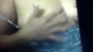 Big-Breasted Filipina Corazon Dula on Webcam
