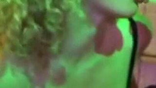 Blonde Babe Stretched Wide in Intense Group Bondage Session