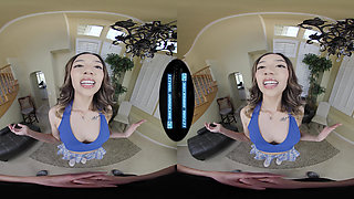 LETHAL HARDCORE VR - Cute Asian Babysitter Helps You Relieve Stress
