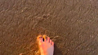 Walking on the Beach