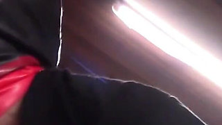 I'm bound and hooded on high heels and pantyhose, deepthroat a big cock for 24 minutes and swallow cum