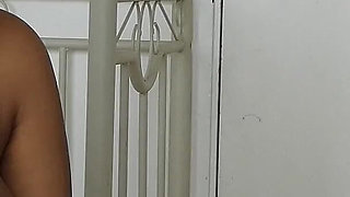 Facesitting and Peeing in Black Pantyhose, Part 1