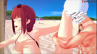 Makima Sex on the Beach - Chainsaw Man