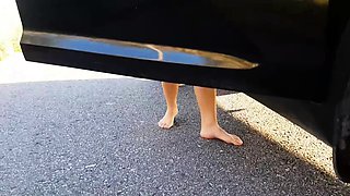 Asian teen outdoor fuck