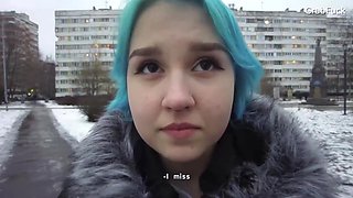 Russian beauty explores raw hardcore passion in explicit scenes