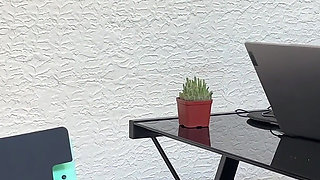 Boss, if We Have a Hard Fuck You Let Me Out Early? I Fuck My Sexy Secretary Until I Fill Her Pussy with Milk.