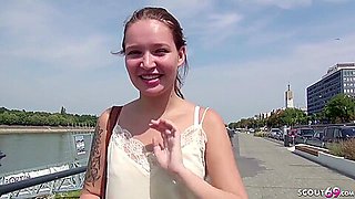 19 Yo Teen 18+ Girl From The Street Fucks For Cash