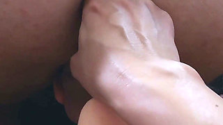 Amateur Couple Have Fun Fucking, Pegging, Creampie, Pussy Clean up and Strapon Cumshot