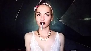 Mistress Marlena - Strong Smoking Cigarette