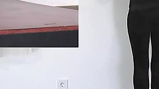 Mistress Dyanna Tramples While Slave Orgasms! a Picture in a Picture