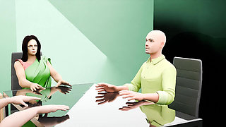 Husband and Neighbour Fuck Me at Mid Night When We Share Our Bedroom